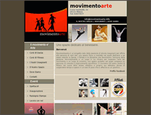 Tablet Screenshot of movimentoarte.info